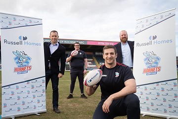 Photo of Rochdale Hornets Sporting Foundation sponsorship launch