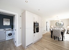 The utility room and downstairs cloakroom are easily accessible