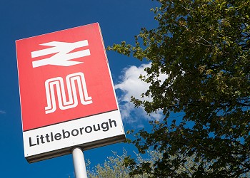 Littleborough Station Sign