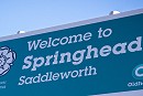 Springhead, Saddleworth, Sign