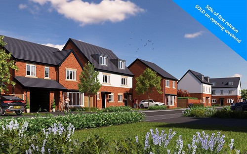Brook View, New homes in Wincham