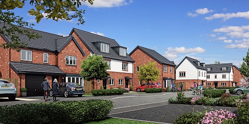 Brook View, New homes in Wincham